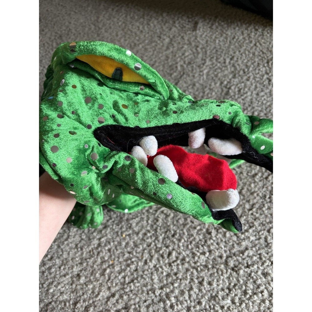 Novelty Wacky Huge Sequin Alligator Hat